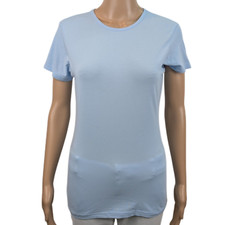 Camiseta Kenneth Cole Reaction feminina azul média gola redonda manga curta comprar usado  Enviando para Brazil