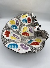 Centrotavola ceramica decoro usato  Roma