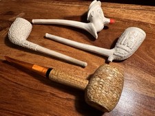 Lot vintage pipes for sale  BARNSTAPLE