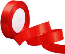 Nastro raso rosso usato Nastro raso rosso usato  Roma