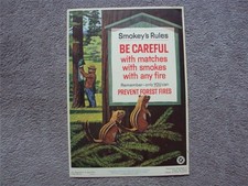 Smokey bear poster for sale  Perkasie