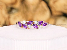 Marquise simulated amethyst d'occasion  Expédié en Belgium