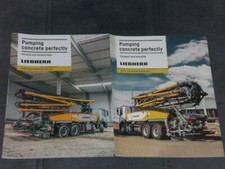 Liebherr depliant pompa usato  Spedire a Italy