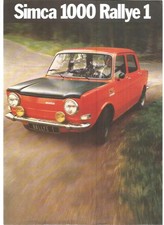 Catalogue simca simca d'occasion  Bray-sur-Somme