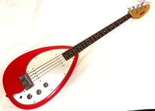 Baixo elétrico VOX V-MK3-B Mark-III formato de lágrima vermelho salmão comprar usado  Enviando para Brazil