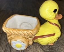 Ceramic vtg yellow for sale  Portland