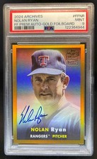 2024 Topps Archives Nolan Ryan Fan Favorites Premium Auto Gold Foil #41/50 PSA 9 comprar usado 2024 Topps Archives Nolan Ryan Fan Favorites Premium Auto Gold Foil #41/50 PSA 9 comprar usado  Enviando para Brazil