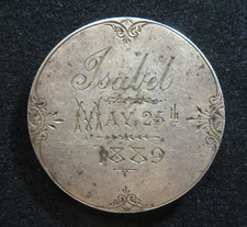 Victorian silver crown for sale  IPSWICH