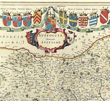 Original suffolk map for sale  BOURNE END