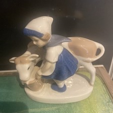 Girl cow ornament for sale Girl cow ornament for sale  LECHLADE