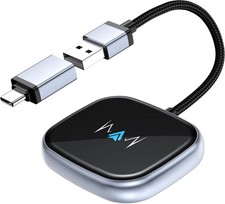 Adaptador sem fio Android Auto, adaptador sem fio Carplay, tela sensível ao toque NFC mais recente comprar usado  Enviando para Brazil