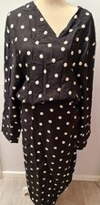 Vintage damen wickelkleid gebraucht kaufen  Karlsruhe