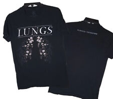 Camiseta gráfica preta básica Florence and the Machine Lungs 2 lados NH7443 comprar usado  Enviando para Brazil