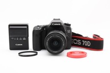 Conjunto de lentes 480 tiros Canon EOS 70D EF-S18-55mm 828344 comprar usado  Enviando para Brazil