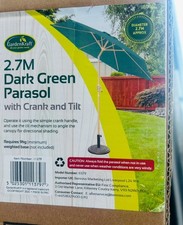 Vonhaus parasol 2.7m for sale  BLACKPOOL