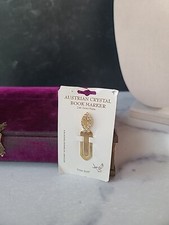 Austrian Crystal Book Marker 24k GP Book Marker, usado comprar usado  Enviando para Brazil