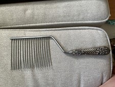 Cortador de bolo folheado a prata cabo cortador de torta pente vintage comprar usado  Enviando para Brazil