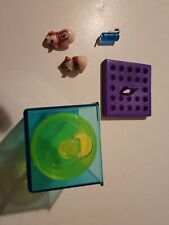 Hamster ocupado vintage Littlest Pet Shop com casa de rodas de hamster anos 90 comprar usado  Enviando para Brazil
