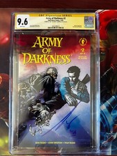 Army Of Darkness #2 CGC 9.6 assinado "Ash" por Bruce Campbell comprar usado Army Of Darkness #2 CGC 9.6 assinado "Ash" por Bruce Campbell comprar usado  Enviando para Brazil