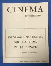 Cinema telecinema 354 d'occasion  Hagondange