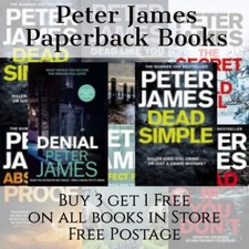 Peter james books for sale  WEST BROMWICH