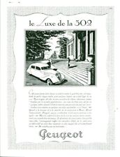Publicité ancienne voiture d'occasion  France