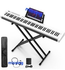 Piano digital 88 teclas tamanho completo teclado eletrônico semi ponderado conjunto de piano com comprar usado  Enviando para Brazil