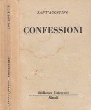 Confessioni. sant agostino. usato  Italia