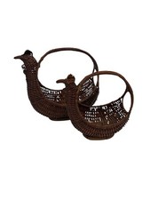 Set brown woven for sale  Amherst