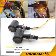 Usado, Luz indicadora LED sinal de seta de motocicleta pisca-pisca compatível com HARLEY XL883 e-bike comprar usado Usado, Luz indicadora LED sinal de seta de motocicleta pisca-pisca compatível com HARLEY XL883 e-bike comprar usado  Enviando para Brazil