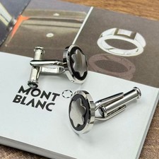 Montblanc cufflinks round for sale  Chino