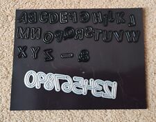 Upper case alphabet for sale  DONCASTER