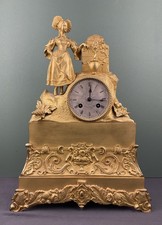 Kaminuhr bronze feuervergoldet gebraucht kaufen  Alsbach, Deesen, Nauort
