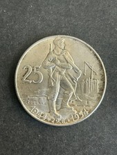 Moneta repubblica cecoslovacca usato  Milano