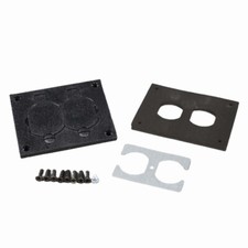 NOS! Placa receptáculo Walker Wiremold OmniBox® plástico marrom duplex 828PR-BRN comprar usado  Enviando para Brazil