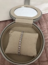 Diamonique adjustable bracelet for sale  ALCESTER