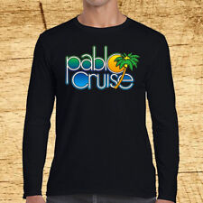 Camiseta preta manga longa Pablo Cruise tamanho P M L XL 2XL 3XL comprar usado  Enviando para Brazil