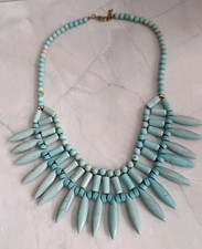 Faux turquoise howlite for sale  LUTON