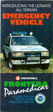 Vauxhall frontera paramedicar for sale  UK