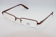 NOVO ÓCULOS ARMANI EXCHANGE AX 101 0Q4G MARROM ARMAÇÃO DE DESIGNER AUTÊNTICA 49-17 comprar usado  Enviando para Brazil