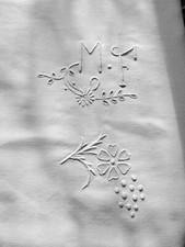 Linge ancien drap d'occasion  Châteauneuf-Grasse