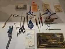 Usado, Lote de ferramentas para amarrar moscas Dr. Slick Kit Peças Lote Kit Anel Dividido LEIA Descrição  comprar usado  Enviando para Brazil