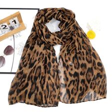 Cachecol feminino animal estampa de leopardo leve retangular diário macio comprar usado  Enviando para Brazil