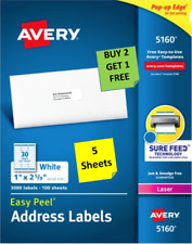 Sheets avery 45160 for sale  Santa Clarita