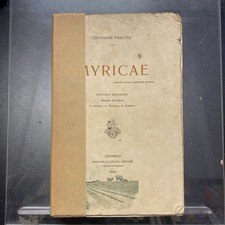 Myricae giovanni pascoli usato  Sestu