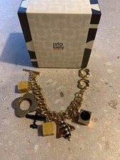 Impresionante Pulsera Orla Kiely Chapada en Oro + Caja **VER MIS OTROS** segunda mano  Embacar hacia Mexico