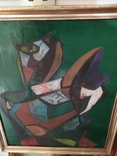 afro basaldella litografia usato  Piossasco