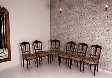 set of 6 Victorian chairs 6 Stühle Austria ar. 1870 Stühle Schnitzereien carving, usado comprar usado  Enviando para Brazil