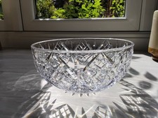 Large heavy crystal for sale  FLEET