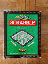 Travel scrabble deluxe for sale  NORTHAMPTON